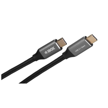 Kabel Ibox Ikumtc31G2 (Usb Typu C - Usb Typu C   1M  Kolor Czarny)
