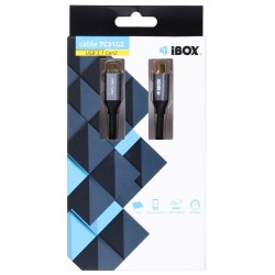 Kabel Ibox Ikumtc31G2 (Usb Typu C - Usb Typu C   1M  Kolor Czarny)