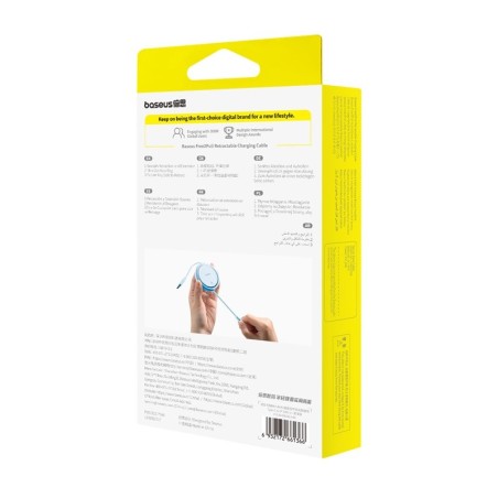 Kabel Baseus Free2Pull 20W 1M (Niebieski)