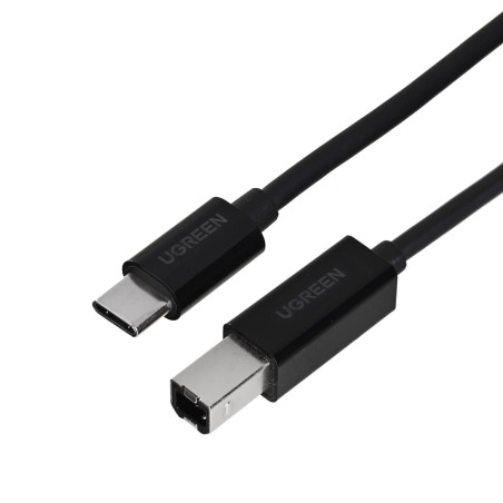 Ugreen Kabel Do Drukarki Usb-C - Usb-B 480Mb/S 2M (Czarny)