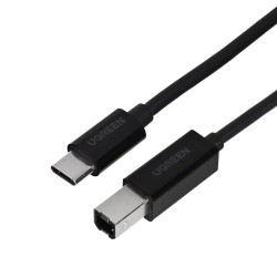 Ugreen Kabel Do Drukarki Usb-C - Usb-B 480Mb/S 2M (Czarny)