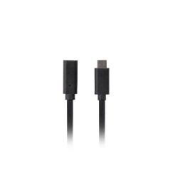 Lanberg Przedłużacz Usb-C M/F 3.1 0.5M Czarny