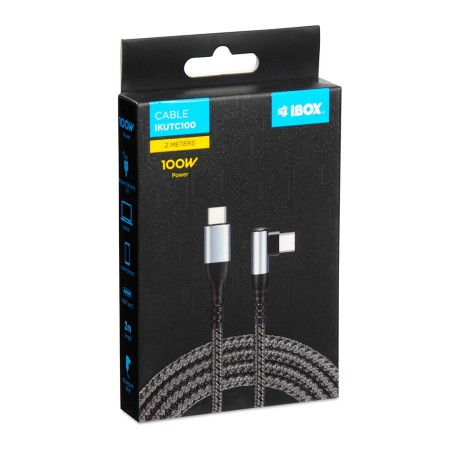 Ibox Kabel Ikutc100 Usb-C Pd100W 2M
