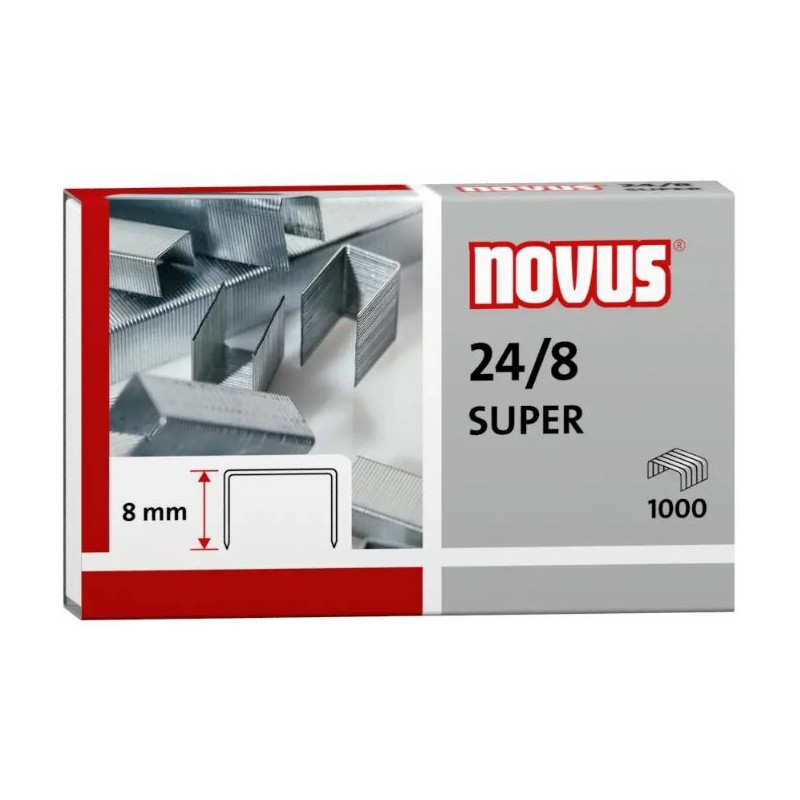 Zszywki Novus 24/8 Super (1000)