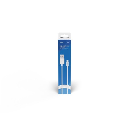 Kabel Savio Cl-126 (Usb Typu C - Usb 2.0 Typu A   1M  Kolor Biały)