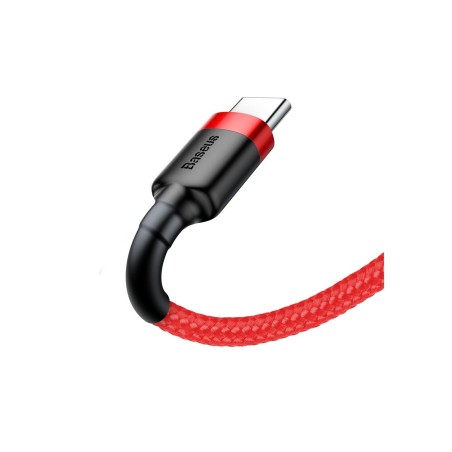 Kabel Baseus Cafule Catklf-A09 (Usb 2.0 - Usb Typu C   0,50M  Kolor Czerwony)