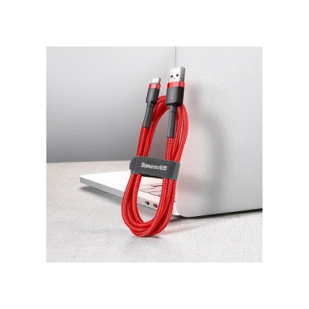 Kabel Baseus Cafule Catklf-A09 (Usb 2.0 - Usb Typu C   0,50M  Kolor Czerwony)