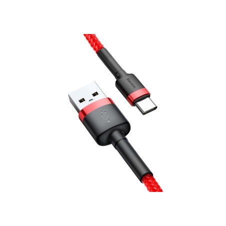 Kabel Baseus Cafule Catklf-A09 (Usb 2.0 - Usb Typu C   0,50M  Kolor Czerwony)