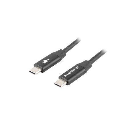 Lanberg Kabel Usb-C 2.0 M/M 1.8M Premium Qc 4.0 Power Delivery 60W Czarny Ca-Cmcm-40Cu-0018-Bk