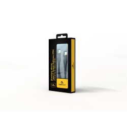 Gembird Kabel Usb Typ-C Power Delivery (Pd) 60 W, "Premium Silicon", Oplot Silikonowy, 1.5 M, Czarny