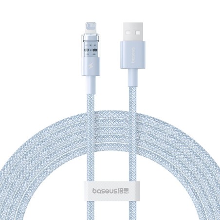Kabel Baseus Gem Typ Usb Typ A - Lightning 2.4A 2M (Niebieski)