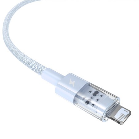 Kabel Baseus Gem Typ Usb Typ A - Lightning 2.4A 2M (Niebieski)