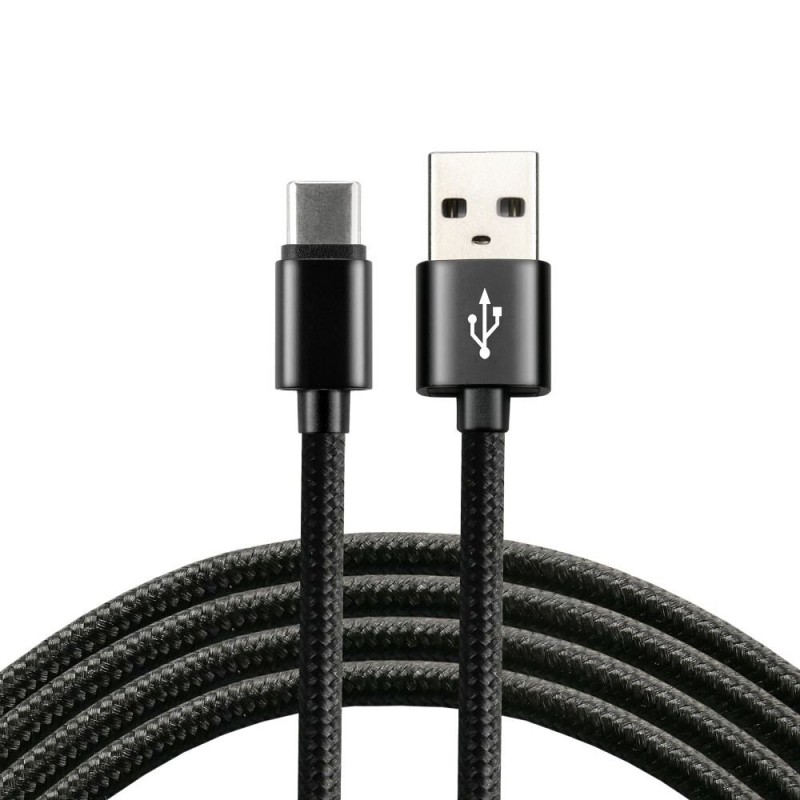 Kabel Zasilający Everactive Cbb-1Cb (Usb - Usb Typu C   1M  Kolor Czarny)