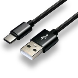 Kabel Zasilający Everactive Cbb-1Cb (Usb - Usb Typu C   1M  Kolor Czarny)