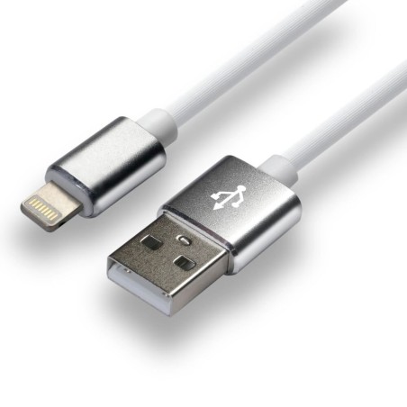 Kabel Zasilający Everactive Cbs-1Iw (Usb - Lightning   1M  Kolor Biały)
