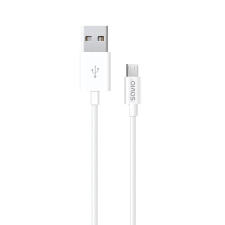 Kabel Savio Cl-124 (Micro Usb - Usb 2.0 Typu A   2M  Kolor Biały)