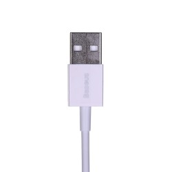 Baseus Kabel Superior Series, 2.4A, 1M (Biały)