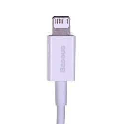 Baseus Kabel Superior Series, 2.4A, 1M (Biały)