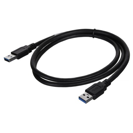 Lanberg Kabel Usb-A 3.0 M/M 1M Czarny Ca-Usba-30Cu-0010-Bk