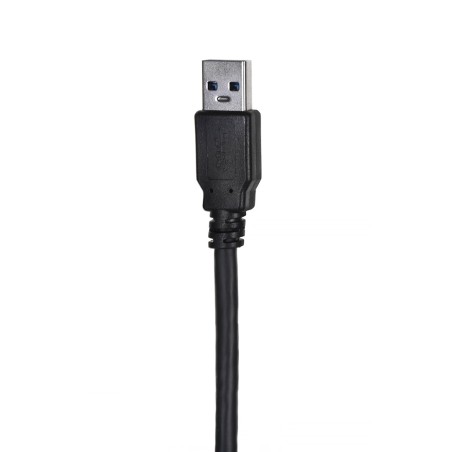 Lanberg Kabel Usb-A 3.0 M/M 1M Czarny Ca-Usba-30Cu-0010-Bk