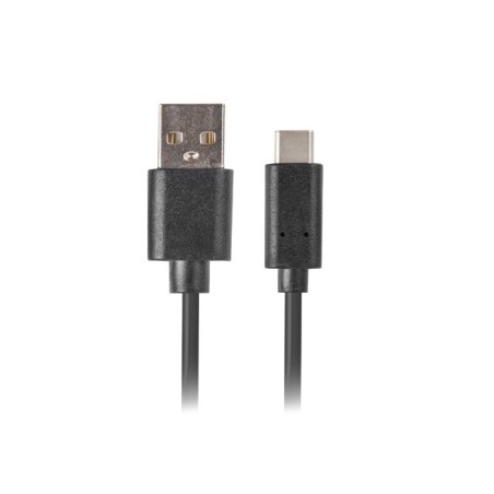 Kabel Lanberg Qc 3.0 Ca-Usbo-20Cu-0010-Bk (Usb 2.0 Typu A - Usb Typu C   1M  Kolor Czarny)
