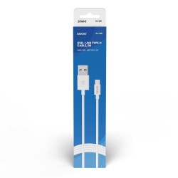 Kabel Savio Cl-125 (Usb Typu C - Usb 2.0 Typu A   1M  Kolor Biały)