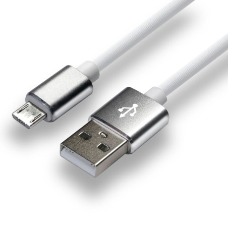 Kabel Zasilający Everactive Cbs-1Mw (Usb - Micro Usb   1M  Kolor Biały)