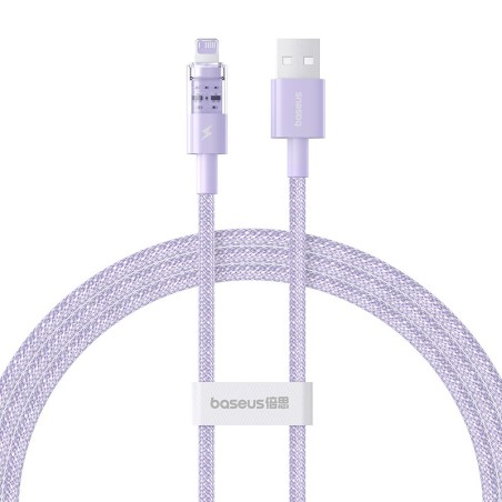 Kabel Baseus Gem 2.4A 1M (Fioletowy)