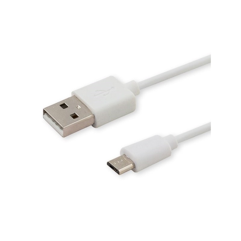 Kabel Savio Cl-123 (Micro Usb - Usb 2.0   1M  Kolor Biały)