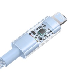 Kabel Baseus Gem 2.4A 1M (Niebieski)