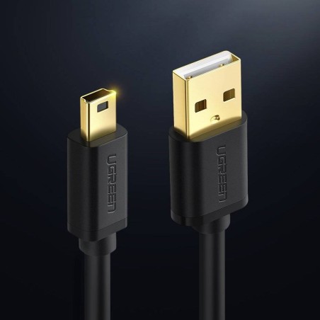 Ugreen Kabel Usb - Mini Usb Us132 1M (Czarny)