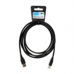 Kabel Ibox Usb 2.0 A-B M/M 3M Drukarka Iku2D30 (Usb 2.0 Typu A M - Usb 2.0 Typu B M  3M  Kolor Czarny)