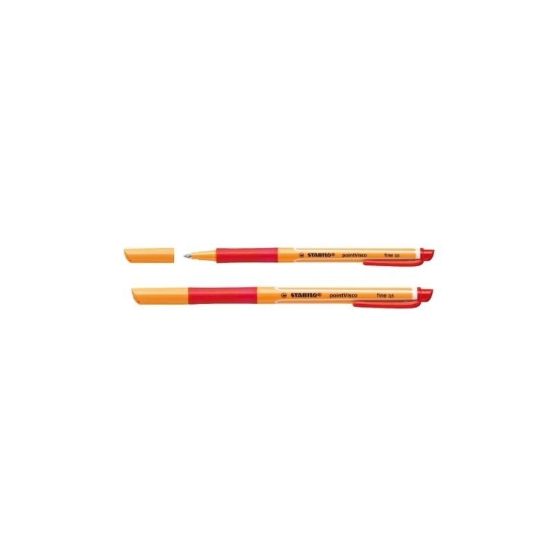 Pióro Żelowe Pointvisco Czerwony 1099/40 Stabilo