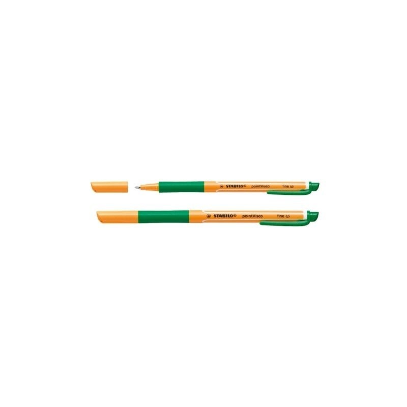 Pióro Żelowe Pointvisco Zielony 1099/36 Stabilo