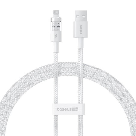 Kabel Baseus Gem 2.4A 1M (Biały)