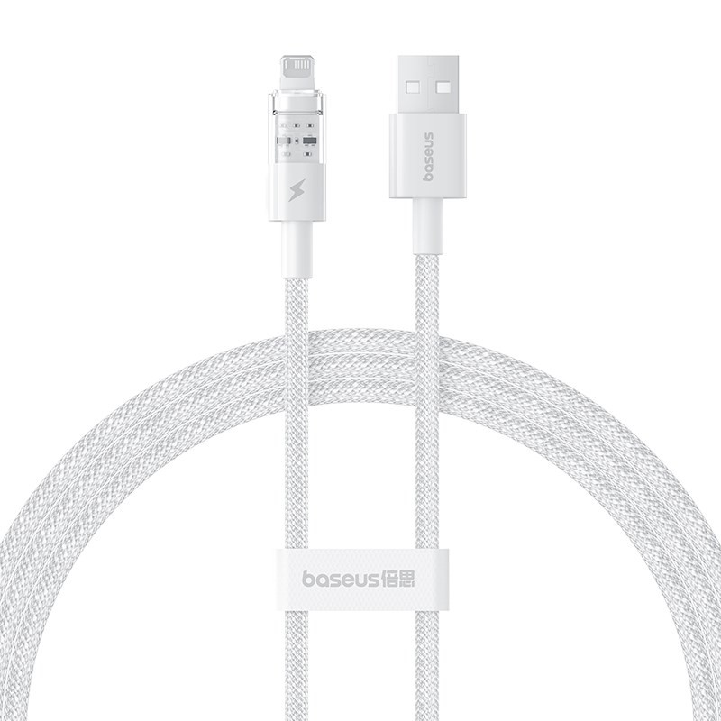Kabel Baseus Gem 2.4A 1M (Biały)