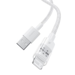 Kabel Baseus Gem 2.4A 1M (Biały)