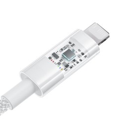 Kabel Baseus Gem 2.4A 1M (Biały)