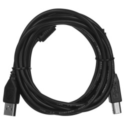 Kabel Gembird Ccf-Usb2-Ambm-10 (Usb 2.0 Typu A M - Usb 2.0 Typu B M  3M  Kolor Czarny)