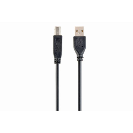 Kabel Gembird Ccp-Usb2-Ambm-10 (Usb 2.0 Typu A M - Usb 2.0 Typu B M  3M  Kolor Czarny)