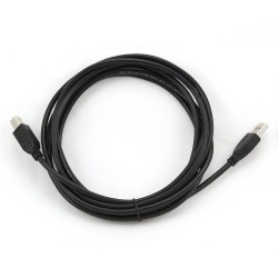 Kabel Gembird Ccp-Usb2-Ambm-10 (Usb 2.0 Typu A M - Usb 2.0 Typu B M  3M  Kolor Czarny)