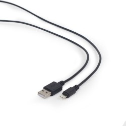 Kabel Gembird Cc-Usb2-Amlm-1M (Usb 2.0 M - Lightning M  1M  Kolor Czarny)