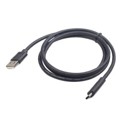 Kabel Gembird Ccp-Usb2-Amcm-6 (Usb 2.0 M - Usb Typu C M  1,8M  Kolor Czarny)