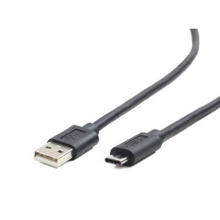 Kabel Gembird Ccp-Usb2-Amcm-6 (Usb 2.0 M - Usb Typu C M  1,8M  Kolor Czarny)