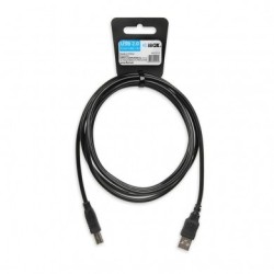 Kabel Ibox Usb 2.0 A-B M/M 1,8M Drukarka Iku2D18 (Usb 2.0 Typu A M - Usb 2.0 Typu B M  1,8M  Kolor Czarny)