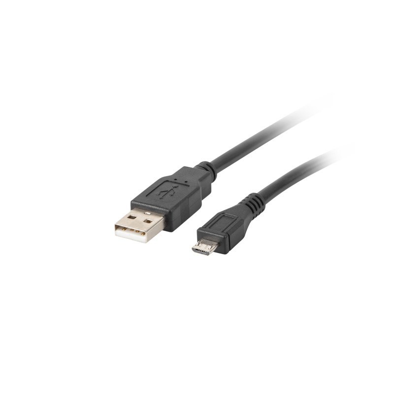 Kabel Lanberg Ca-Usbm-10Cc-0018-Bk (Usb 2.0 M - Micro Usb M  1,8M  Kolor Czarny)