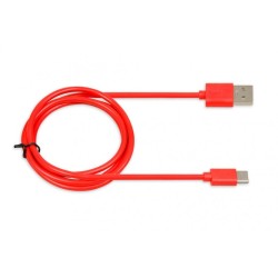 Kabel Ibox Ikumtcr (Usb 2.0 Typu A - Usb Typu C   1M  Kolor Czerwony)