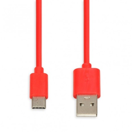 Kabel Ibox Ikumtcr (Usb 2.0 Typu A - Usb Typu C   1M  Kolor Czerwony)