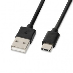 Kabel Ibox Usb Typ-C, 2A 1M Ikumtc (Usb 2.0 Typu A M - Usb Typu C M  1M  Kolor Czarny)
