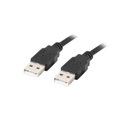Lanberg Kabel Usb-A 2.0 M/M 1.8M Czarny Ca-Usba-20Cu-0018-Bk